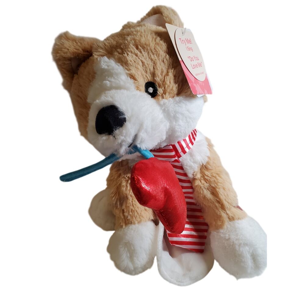 Animated Plush - Dancing Dog dance to Do You Love Me - 9"